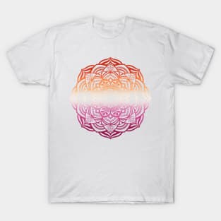 Lesbian Pride Mandala T-Shirt